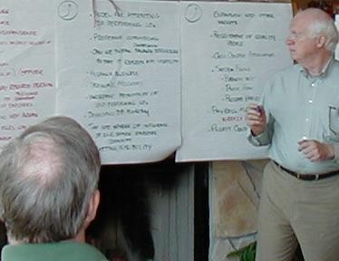 Mike Facilitating A Strategic Planning Session
