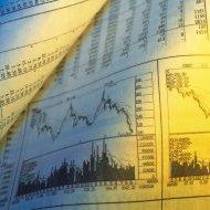 Financial Page of Newspaper
