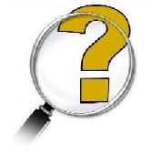Question mark under a magnifying glass — Frequently asked questions about working with an executive coach or mentor