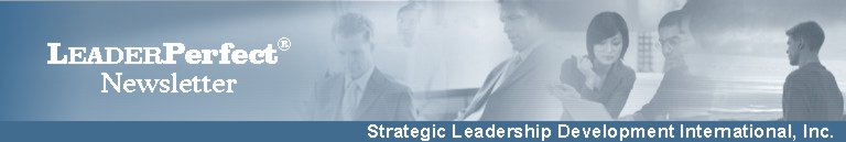 Strategic Leadership Development (SLDI) Banner -- LeaderPerfect Resources and Solutions