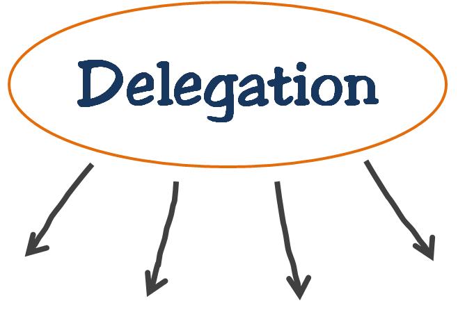 Delegation enhances effectiveness.