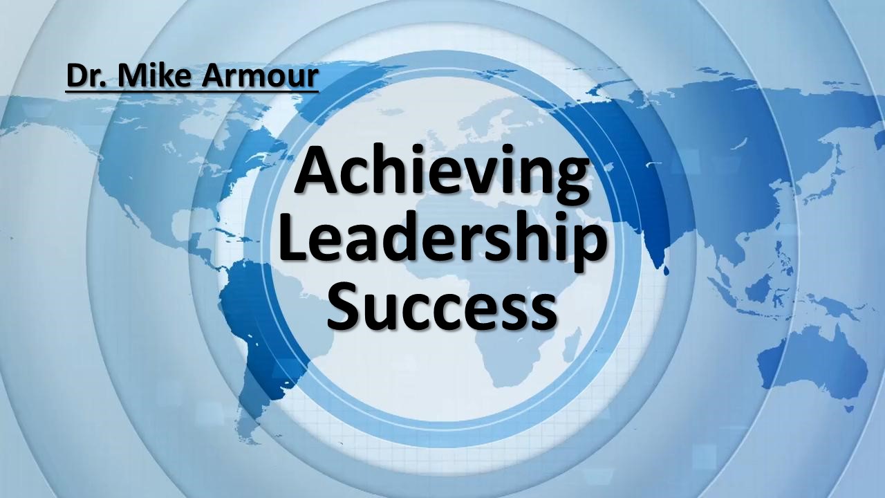 Achieving Leadership Success?